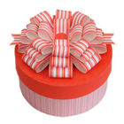 Cylinder do papieru - w kształcie pudełka opakowanie różowy na tort urodzinowy