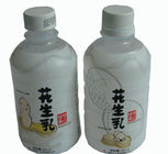 Mleko orzechowe butelki termokurczliwe etykiety z nadrukiem Mleczko drukowane, białe PCV