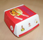 Ecofriendly Opakowanie kartonowe pudełko Hamburger Opakowanie kartonowe pudełko dla Burger