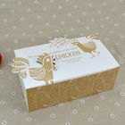 Logo Printed Popcorn Chicken Box, Jednorazowe pudełko na papier do fast foodów