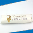 Premium Hair Extension Opakowanie kartonowe z nadrukowanym logo i kształtem poduszki