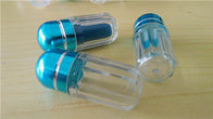 Okrągłe przezroczyste plastikowe butelki z pigułkami Męskie tabletki wzmacniające do butelek