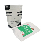 Niestandardowe logo Białe ziarna kawy Herbata Mylar Torby z folii aluminiowej Odporne na zapachy
