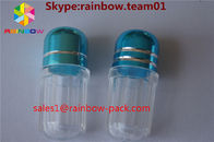 plastikowe butelki pigułki na sprzedaż pojemniki capsul butelka w kształcie kutasa niebieskie pojemniki kapsułki w kształcie sześciokąta i ośmiokąta