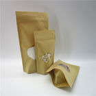 Owalne w kształcie dostosowane torby papierowe / torebka z proszkiem do pakowania białka w ryż