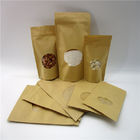 Owalne w kształcie dostosowane torby papierowe / torebka z proszkiem do pakowania białka w ryż