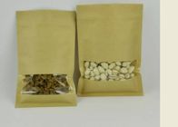 Three Side Seal Dostosowane torby papierowe do orzechów Nasiona / Proszek do kawy