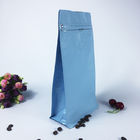Dostosowane torby pokrowiec z zamkiem błyskawicznym Klin boczny Opakowanie kawy CYMK Kolor