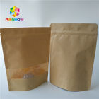 Torby do pakowania termozgrzewalnego brązowego papieru pakowego Dostosowany rozmiar do ciastek / ziaren kawy