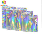 Plastikowe woreczki do kawy z efektem holograficznym Laserowe torby z efektem holograficznym Ziplcok do odzieży Kosmetyki