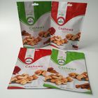 Folia Stand Up Snack Bag Packaging Zipper Plastic Cashew Nut Pack Custom Printed