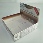 Kraft Paper Box Packaging Falisty detal Counter Lip Balm Whey Protein Bar Type