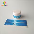Produkty kosmetyczne Etykiety termokurczliwe Wodoodporny mrożony laser perłowy chłodzony