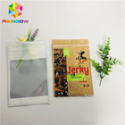 Zapachowa folia aluminiowa Pokrowiec spożywczy Stand Up Mylar Jerky / Dried Fruit Bag