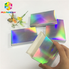 Recyklingowe niestandardowe drukowane pudełka papierowe Składany hologram Karta podarunkowa Opakowanie puchowe