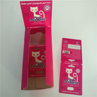 Efekt UV Różowe Pussycat Karty papierowe Opakowanie blistrowe w kapsułkach z kulką