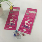 Pink Pussy Cat Blister Card Opakowanie Display Box Male Enhancement Pill Pack