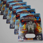 Premier Zen / Rhino 13 tabletek Opakowanie kartonowe Blister Kartki papierowe 3D Druk wklęsły Premier Zen Sexual pilll cards