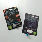 Premier Zen / Rhino 13 tabletek Opakowanie kartonowe Blister Kartki papierowe 3D Druk wklęsły Premier Zen Sexual pilll cards