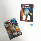 Papier artystyczny Opakowanie blistrowe Pudełka na pigułki Rhino Male Enhancement Dostosowane rozmiary