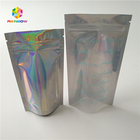 Mylar Hologram Zipper Dostosowane torby papierowe do produktów kosmetycznych z klejem do rzęs