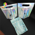 Odzież do bikini Plastikowa torebka Opakowanie Hologram Materiał 3D Stand Up Bag z zamkiem