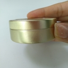 Materiał z recyklingu Okrągły aluminiowy pojemnik na puszki Wodoodporny do produktów kosmetycznych