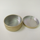 Materiał z recyklingu Okrągły aluminiowy pojemnik na puszki Wodoodporny do produktów kosmetycznych