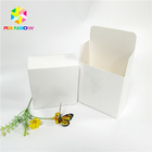 Białe kartonowe pudełka do pakowania Różne karty Fleixble Logo Dostosowane