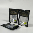 Medyczne plastikowe torebki Cbd Opakowanie Zapach dowód 1/4 uncji 1/2 uncje 1 uncja Z okienkiem / zamkiem błyskawicznym