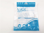 Chiny dostawca niestandardowy projekt drukowanie wielokrotnego zamykania plastikowa torba do pakowania N95 / KF94 na maskę
