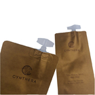 Przenośne jednorazowe torby papierowe na zamówienie Folia laminowana z nasadką na szampon