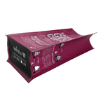 Niestandardowy, wysokiej jakości różowy wodoodporny druk cyfrowy Plastikowa torba z zamkiem błyskawicznym Stań z płaskim dnem na orzechy kawy