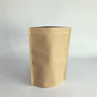 Zapasowa torba papierowa Kraft 250g 500g Torba do pakowania kawy Stand Up Papierowa torba na kawę, herbatę Food Nut Snack