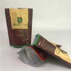 Próbki druku cyfrowego Dostępne matowe torby z folii aluminiowej Dostosowane torby do pakowania kawy