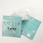 Niskie MOQ przezroczyste torby plastikowe z otworem do zawieszania nici dentystycznej folia aluminiowa opakowanie z nadrukiem cyfrowym z zamkiem błyskawicznym