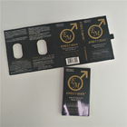 Rhino 10K Sexual Pill Blister Paper Card 3D soczewkowaty CMRK Pantone