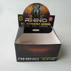 Wyświetlacz z efektem 3D Pudełko na papier Karton 4C na 69 blistrów Rhino