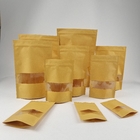 Niestandardowe nadruki Torby na herbatę spożywczą Opakowanie Zipper Doypack Przejrzyste torby papierowe z logo