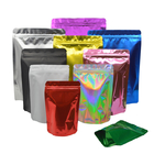 Odporne na zapach, zamykane, przezroczyste, holograficzne torby z zamkiem błyskawicznym Mylar do pakowania cukierków