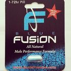 Opakowanie kart Bliser Blue Fusion na tabletki męskie, powłoka wodna