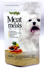 Matte Whiet 45 gram woreczek Ziplpock woreczek z tworzywa sztucznego na karmę dla psów domowych z zamkiem błyskawicznym