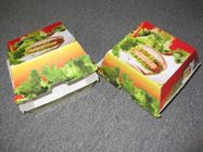 Biały karton kolorowy papier opakowania do Hamburger