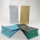 Matowe, przezroczyste torby z folii aluminiowej Mylar 100g 250g 500g Torba do pakowania z płaskim dnem