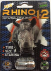 10 ml butelka leku Rhino small medicine, plastikowe pojemniki na tabletki kapsułki / karta 3D rhino