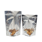Folia aluminiowa Mylar Bag Stand Up Pouch Odporne na zapachy Opakowanie Żywność Z możliwością wielokrotnego zamykania