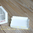 Prezent 350g Białe pudełko papierowe do pakowania czekolady z oknem
