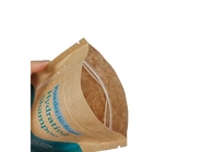 Hurtownia brązowych torebek z jadalnym papierem pakowym Doypack odpornym na zapachy