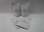 Coffee Valve Protein Powder Packaging Matowa folia Zip Lock Bag Stand Up Pouch bag