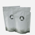 Fałdy boczne Resealable Plastic Coffee bags Folia aluminiowa Coffee Bean Packaging